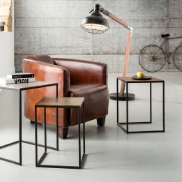Vintage fauteuil in bruin leer - Cigar Lounge - Kare Design