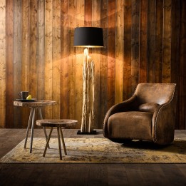 Vintage schommelstoel bruin - schommelritme - Kare Design