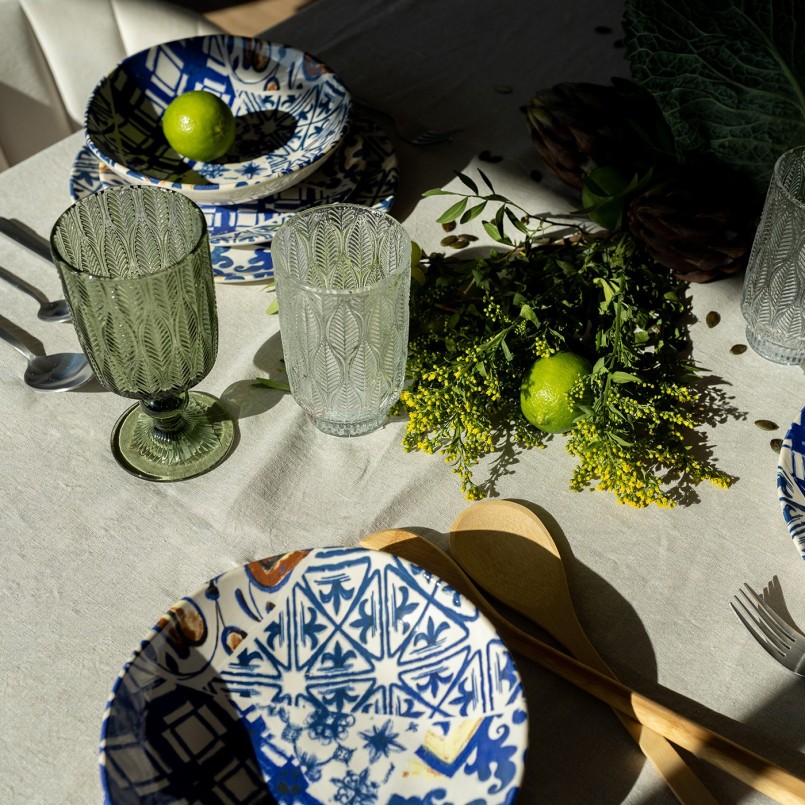 Blauwe en witte soepborden - Fresco - Kare Design