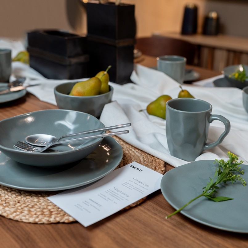 Sage mat keramische kommen - Organic - Kare Design