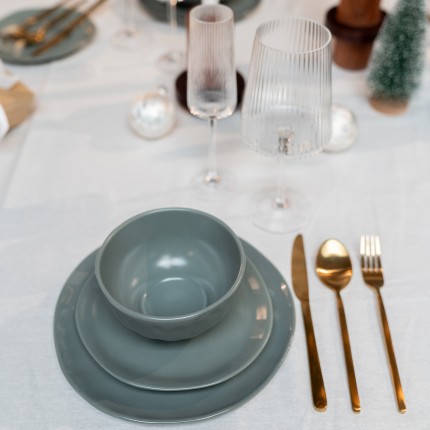 Kommen Organic Ø15cm salie (4/Set) Kare Design