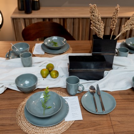 Bowl Organic Ø15cm sage (4/Set) Kare Design