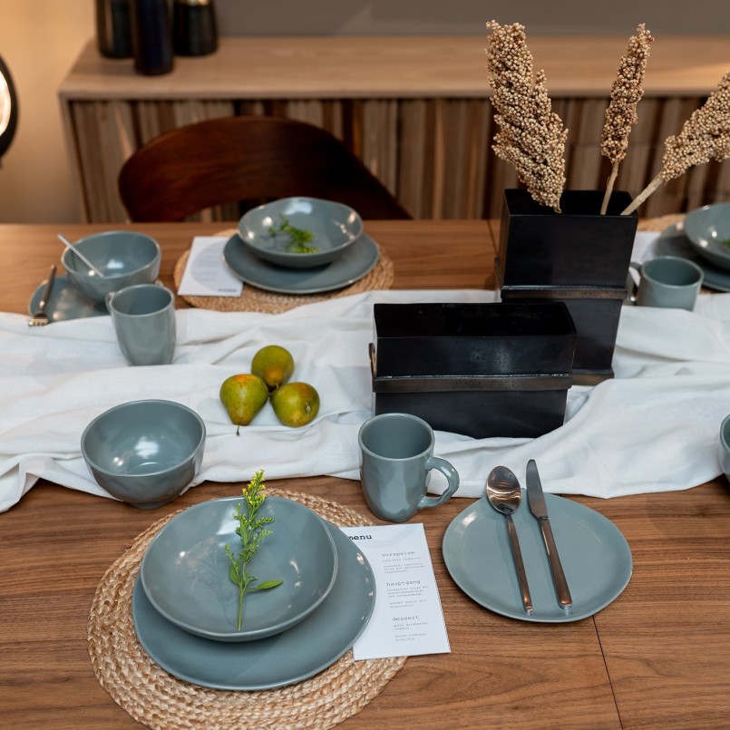 Sage matte ceramic bowls - Organic - Kare Design