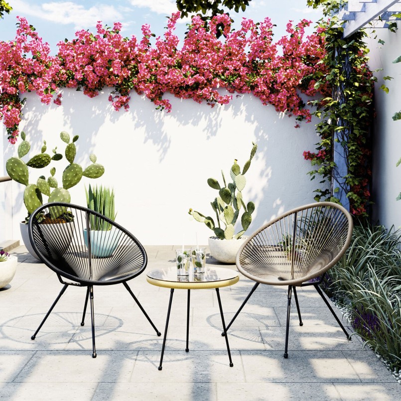 Table d'appoint ethnique - Acapulco - Kare Design