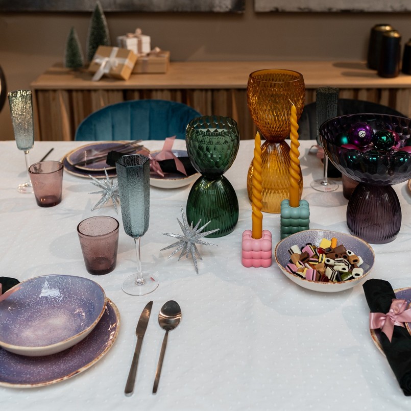 Purple soup plates - Shirley - Kare Design