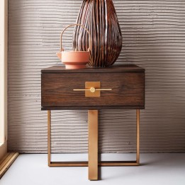 Retro houten nachtkastje - Osaka - Kare Ontwerp