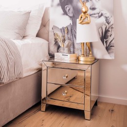 Glamourspiegel nachtkastje - Luxe - Kare Design - Kare Design