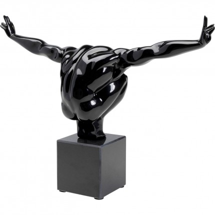 Woonaccessoires Athlet 43cm zwart Kare Design