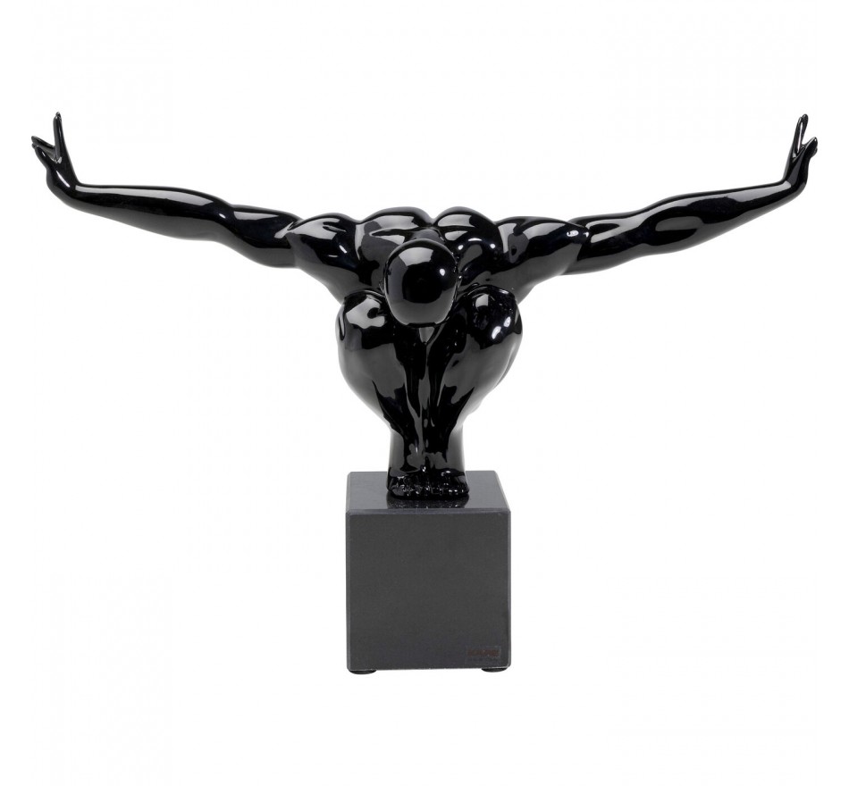 Deco Athlet Black Small Kare Design