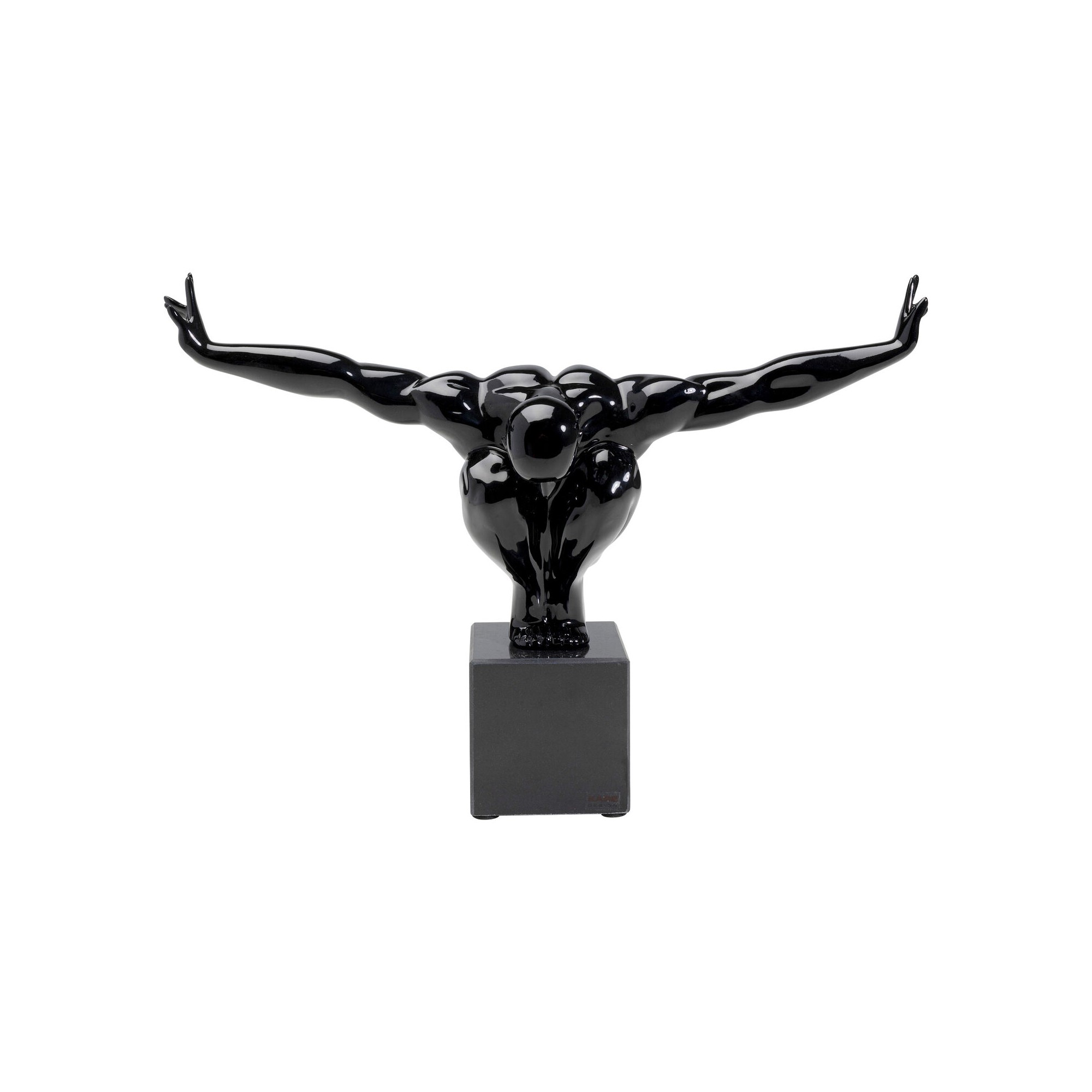 Woonaccessoires Athlet 43cm zwart Kare Design