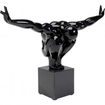 Woonaccessoires Athlet 43cm zwart Kare Design