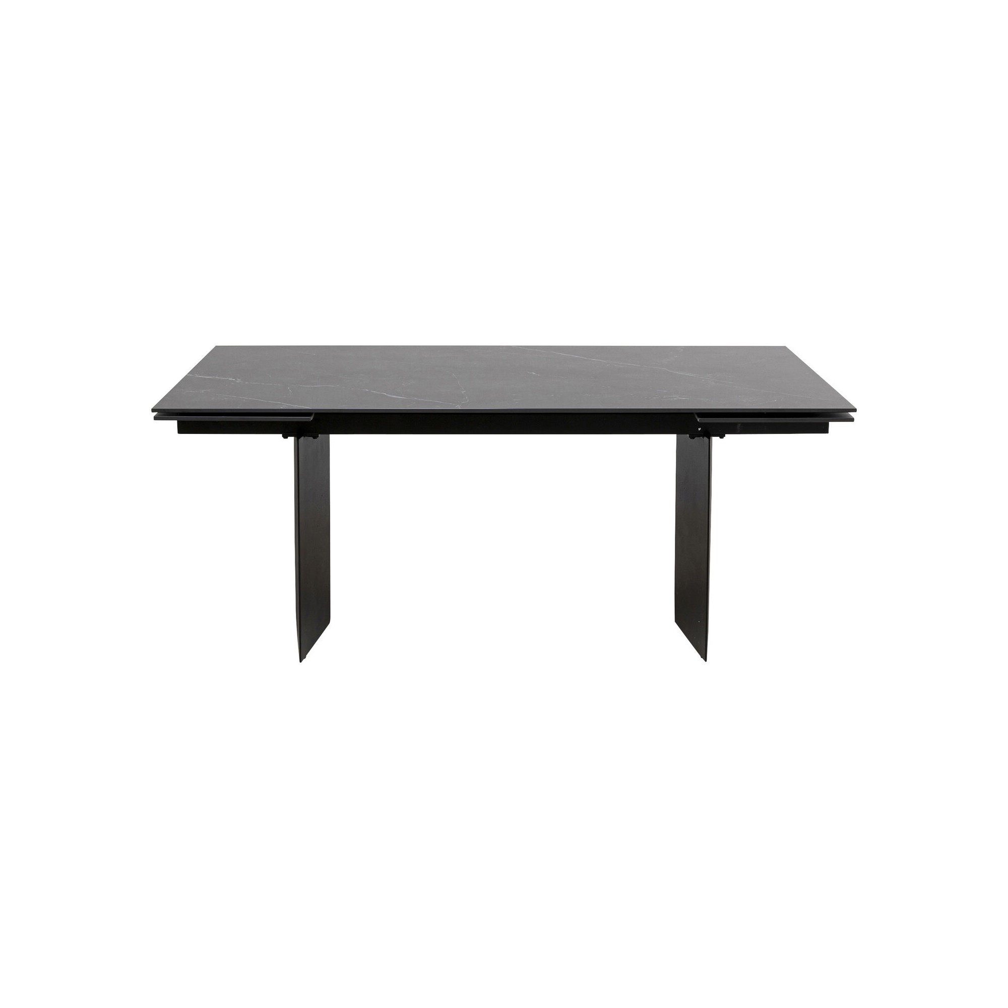 Extension Table Novel 180x90cm black Kare Design