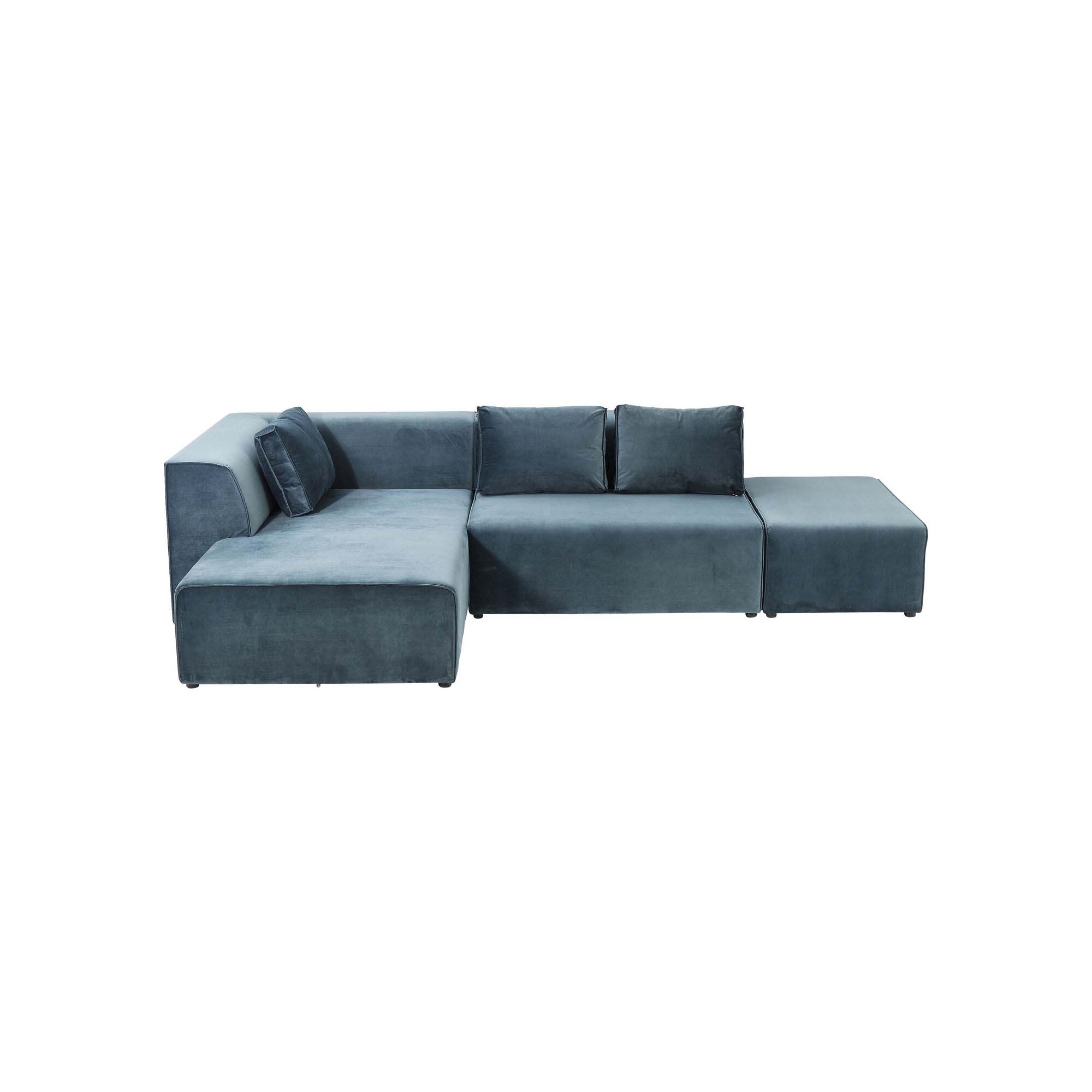 Sofa Infinity Velvet Ocean Left Kare Design
