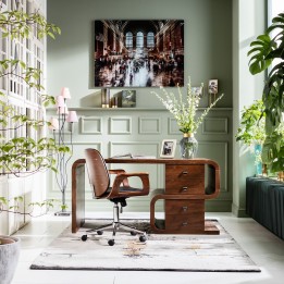 Chaise de bureau contemporaine noire - Patron - Kare Design