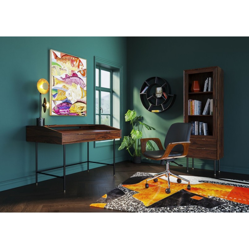 Contemporary black office chair - Pattern - Kare Design