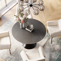 Hedendaagse ronde steengoed tafel - Grande Possibilita - Kare Design