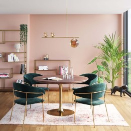 Walnoot design tafel - Uitnodiging - Kare Design