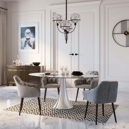 Design glass table - Possibilita - Kare Design