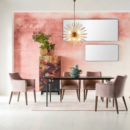 Table contemporaine noire - Bug - Kare Design