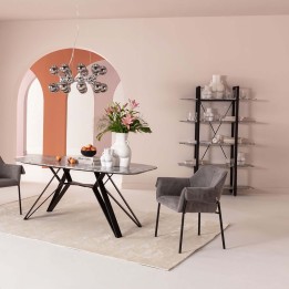 Grey and white granite shelf - Okinawa - Kare Design