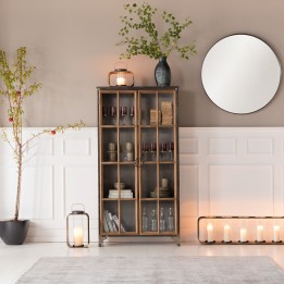 Steel industrial showcase - Kontor - Kare Design