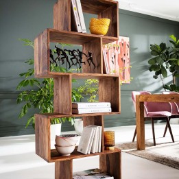 Timeless Wooden Shelf - Authentico Zick Zack - Kare Design