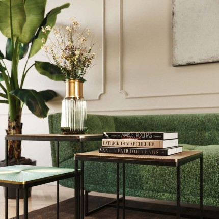 Tables d'appoint Ray carrées set de 3 Kare Design