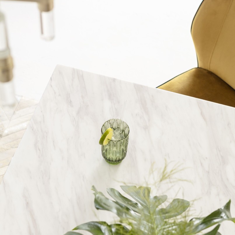 Verres à eau en verre vert - Fogli - Kare Design