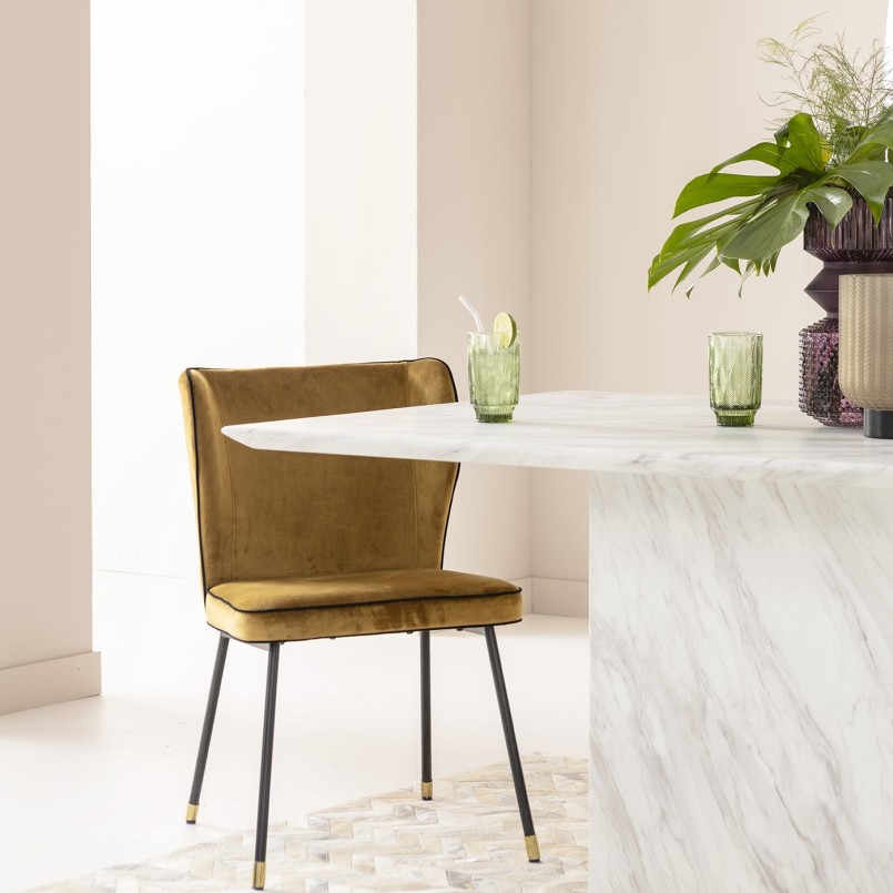 Groene glazen waterglazen - Fogli - Kare Design