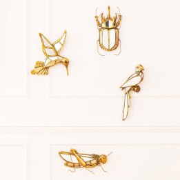 Déco murale miroir perroquet - Kare Design