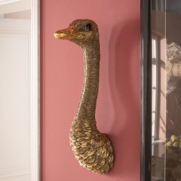 Wanddecoratie - Struisvogel - Kare Design