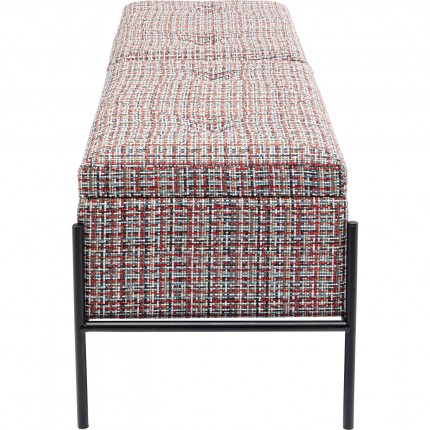 Bench Iceland 120x40cm red Kare Design