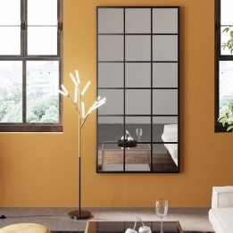 Black window mirror - Finestra - Kare Design