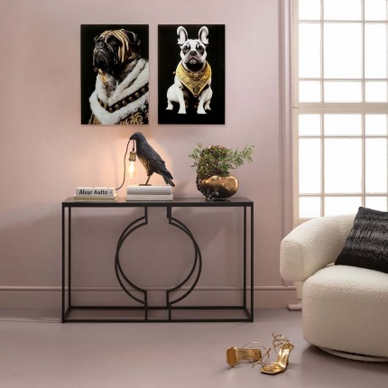 Wandfoto adel hond 40x60cmKare Design