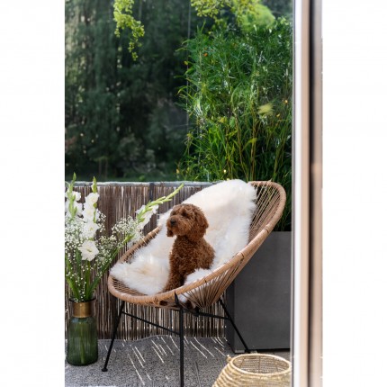 Tuinfauteuil Spaghetti natuur Kare Design