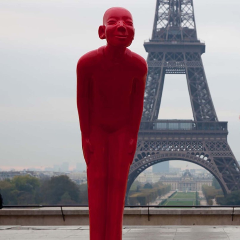 Déco homme rouge - Welcome Guest - Kare Design