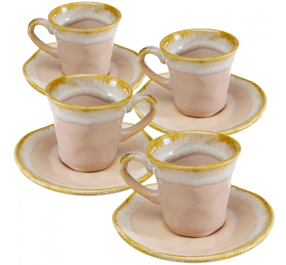 Coffee cup Nala pink (4/set) Kare Design