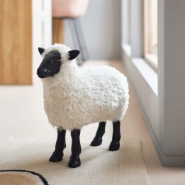 Black and white sheep decoration - Kare Design