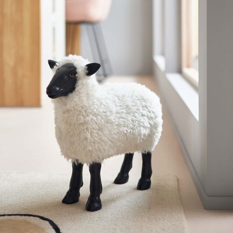 Black and white sheep decoration - Kare Design