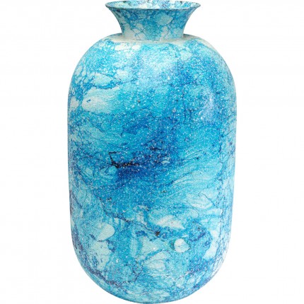 Vase Zumba blue 55cm Kare Design