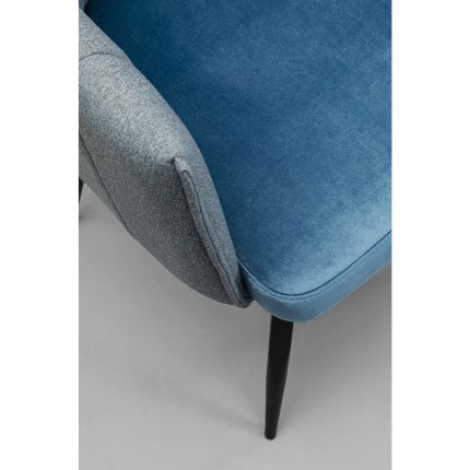 Swivel Armchair Merida blue Kare Design