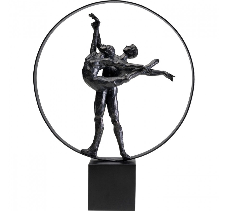 Déco danseurs anneau noirs Kare Design