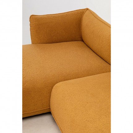 Corner Sofa left Gigi brown Kare Design