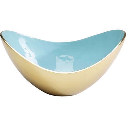 Bowl Samba Plain blue 30cm Kare Design