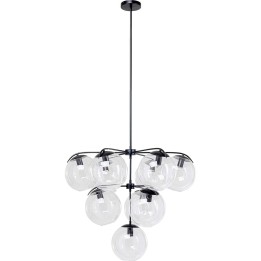 Black industrial suspension lamp - Lasmina - Kare Design