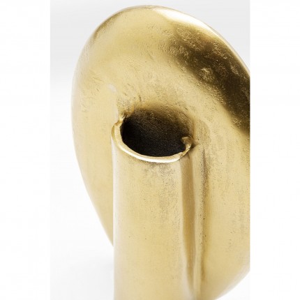 Vase Mezzo Volto 35cm gold Kare Design
