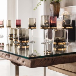 Verres à vin fumés - Innocent - Kare Design