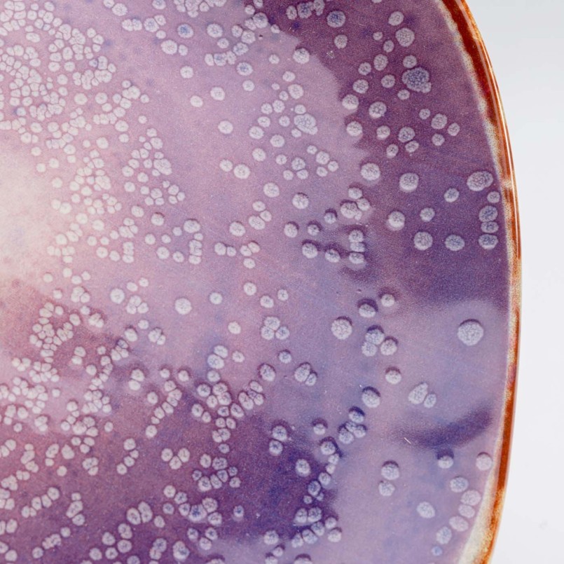Assiettes plates violettes - Shirley - Kare Design