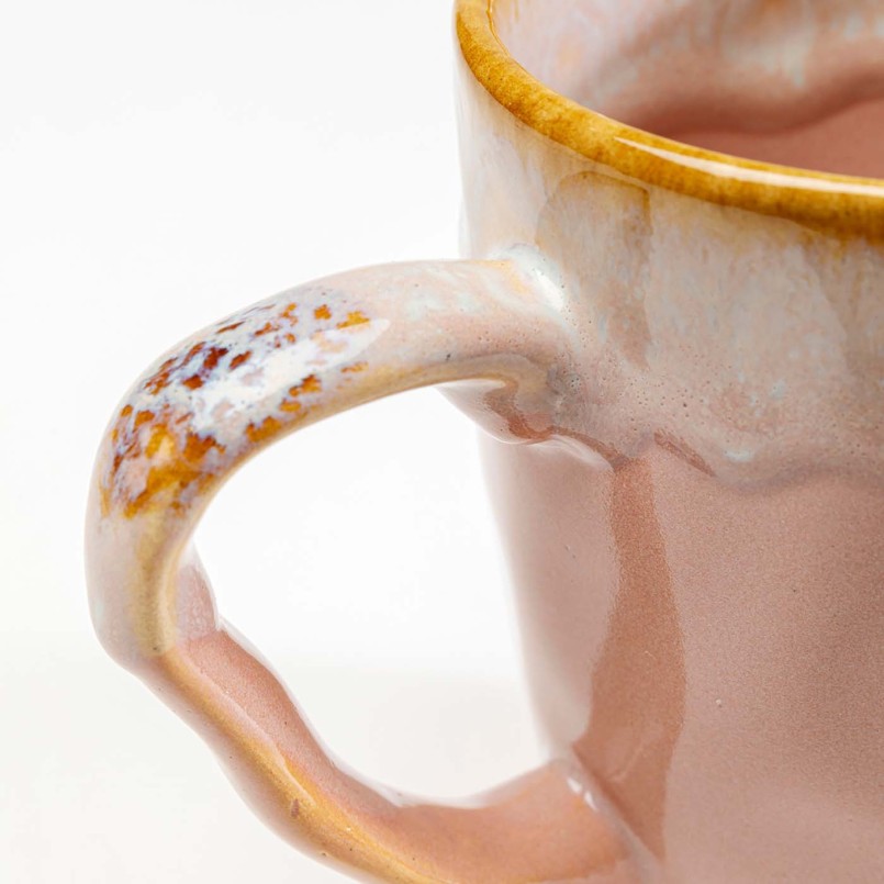 Roze aardewerk mokken - Nala - Kare Design