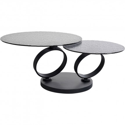 Coffee Table Beverly Bubble black Kare Design